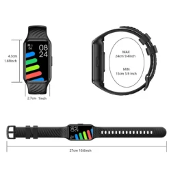 smartwatch para mujeres Uruguay reloj inteligente resistente al agua smartwatch con oxímetro y frecuencia cardíaca reloj deportivo mujer AMOLED smartwatch para muñeca pequeña reloj para entrenar y medir salud reloj inteligente liviano con batería duradera smartwatch para yoga, natación y deportes reloj sumergible IP68 mujer reloj Blackview R10 Uruguay