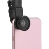 Lente ojo de pez para celular