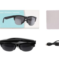 gafas bluetooth parlante manos libres, lentes con altavoces integrados, gafas inteligentes para llamadas, gafas con música y micrófono, smartglasses unisex, anteojos de sol tecnológico