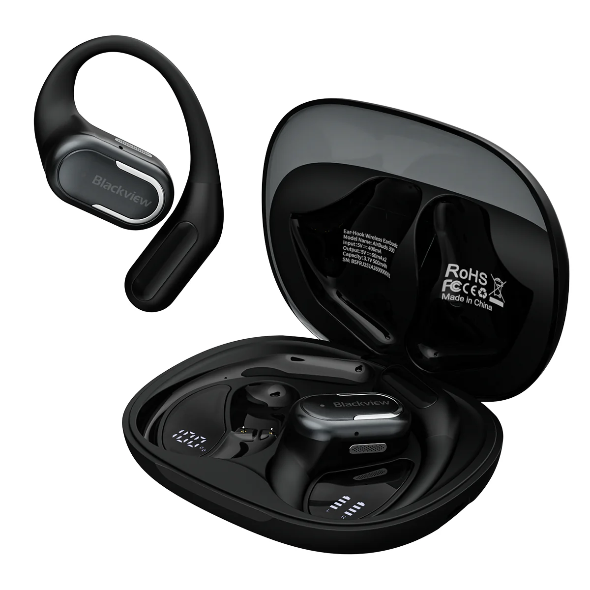 AirBuds300-Black_03 Auricualres resistente al agua