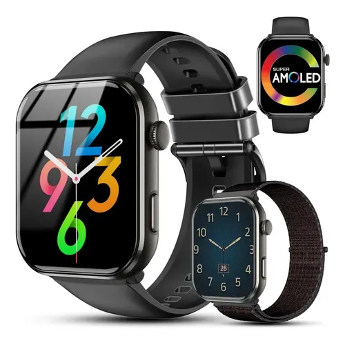 smartwatch sumergible negro
